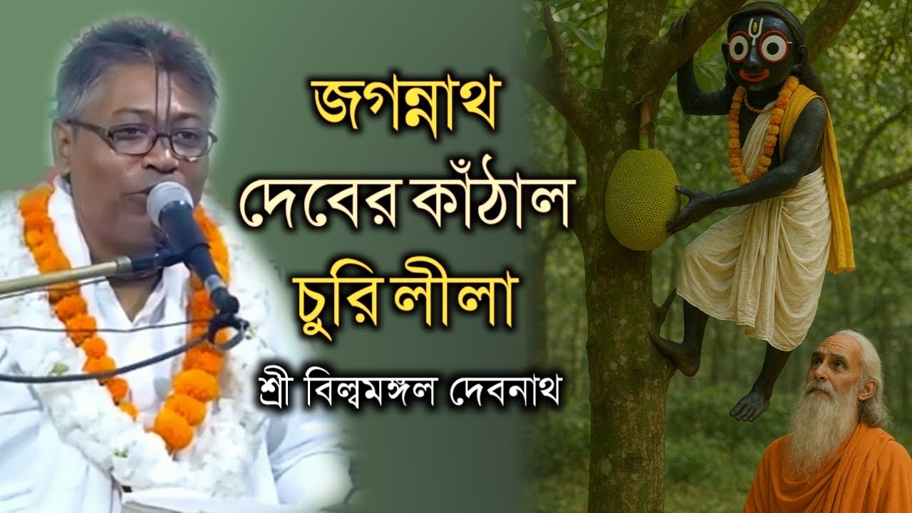 জগন্নাথ দেবের কাঁঠাল চুরি লীলা || বিল্বমঙ্গল দেবনাথ || Billomongol Davnath || Bhagwat path 2025