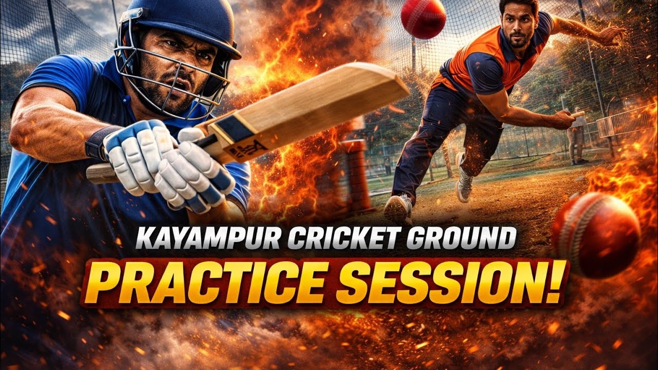 🏏✨️Practice time || cricket practice || kayampur cricket ground || Hardhitter ✨️🏏