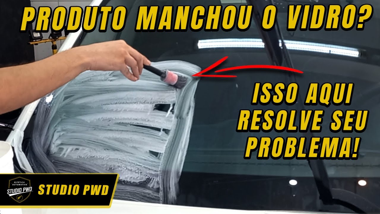 VIDRO MANCHOU COM REMOVEDOR DE CHUVA ÁCIDA? O produto que você precisa é o óxido de cério. Veja!