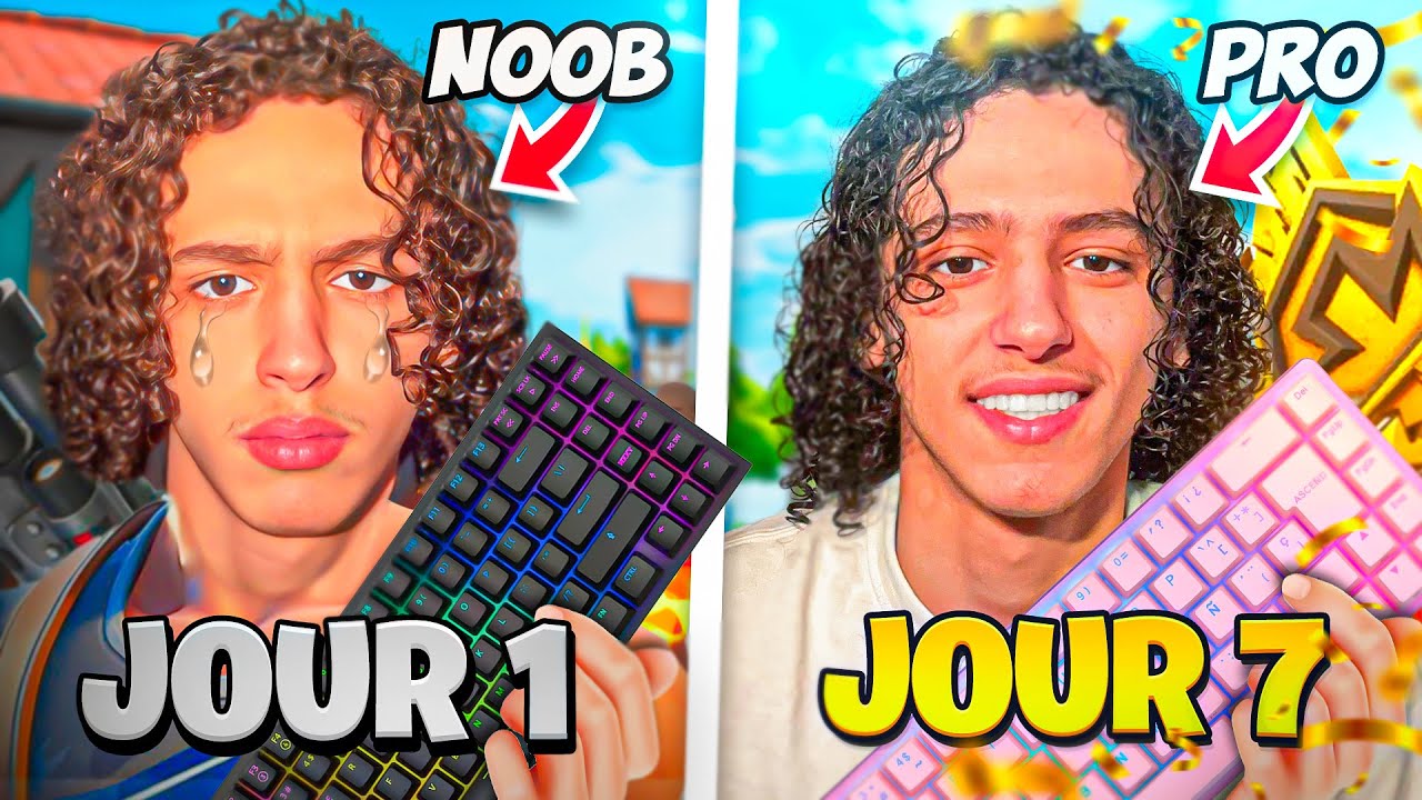 7 Jours pour Devenir Pro Sur Clavier Souris (je suis choqué)