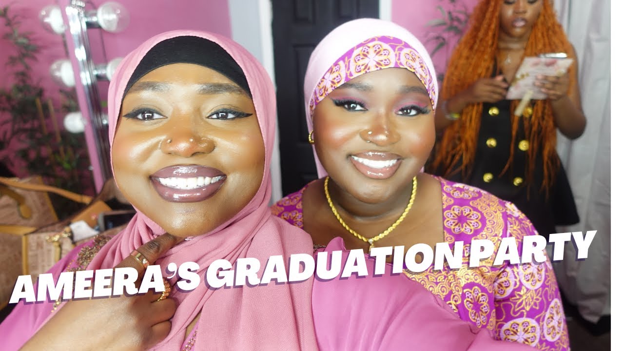 MY BABY SISTER'S GRADUATION PARTY| THAMARI