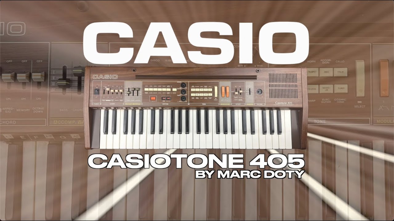 20-The Casio CT 405- Chord Variations 1-b