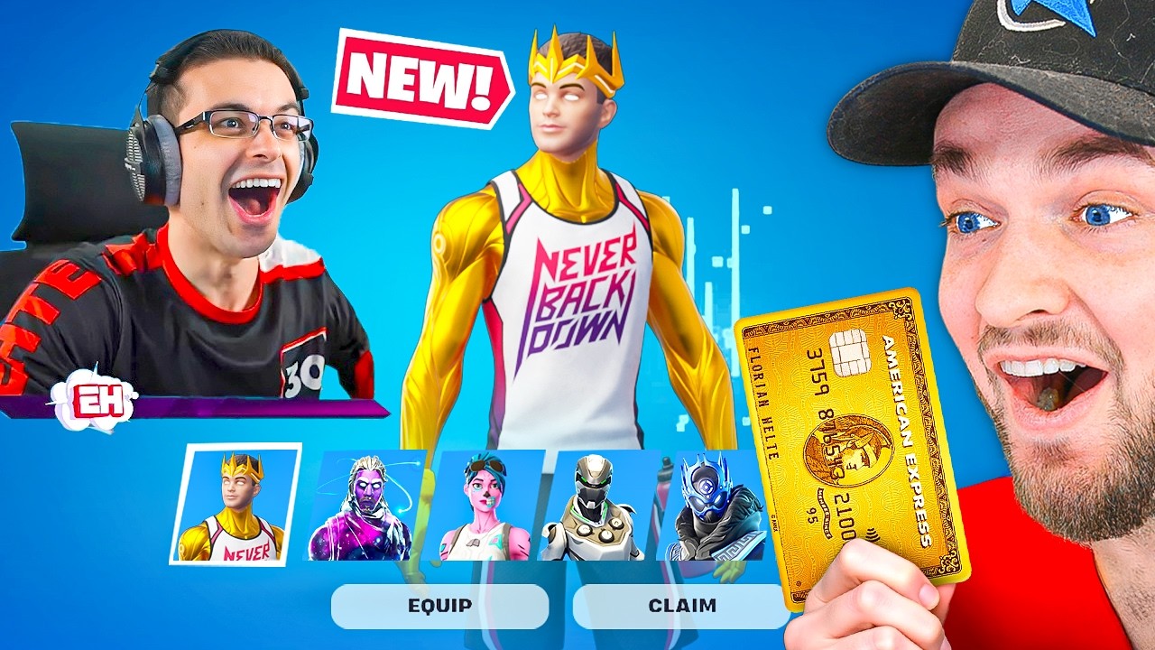 I Upgraded Nick Eh 30's Fortnite Account!