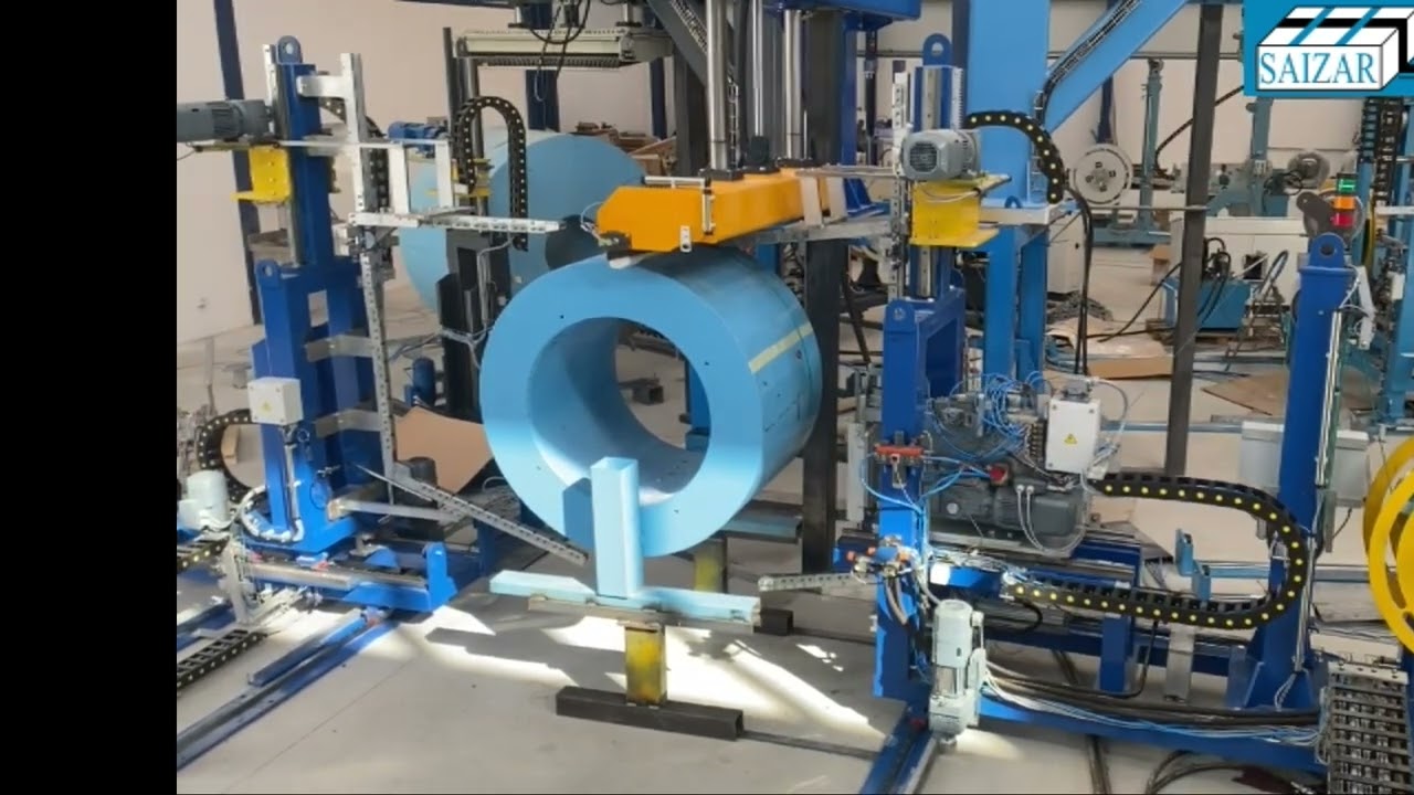Automatic Strapping Machines for the OD Strapping of slit coils with rummer