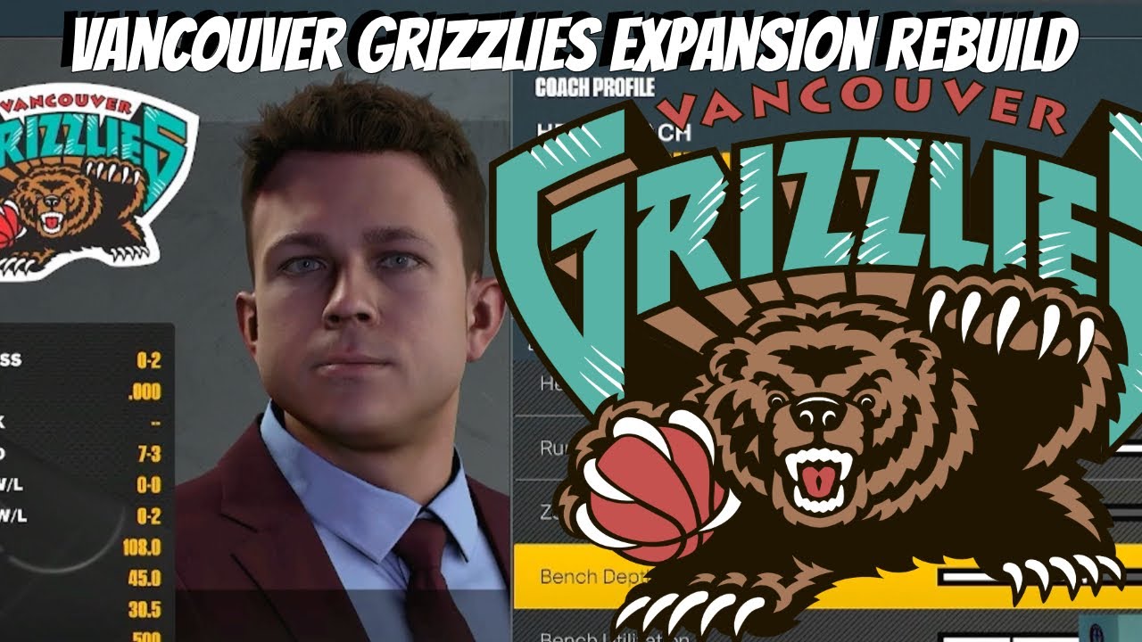 I Rebuilt the Vancouver Grizzlies Expansion Team