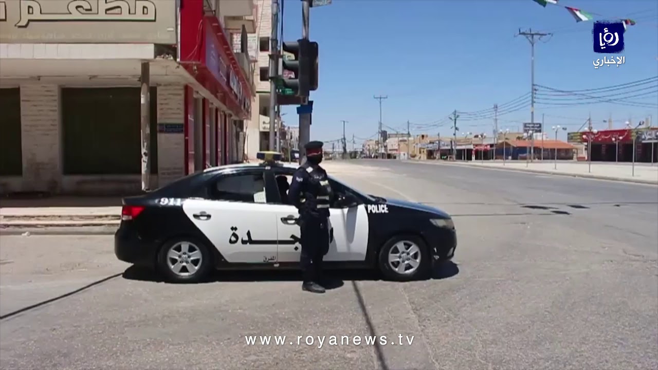 منشية بني حسن أثناء حظر التجول الشامل ولقطات لمساجد المفرق الجمعة