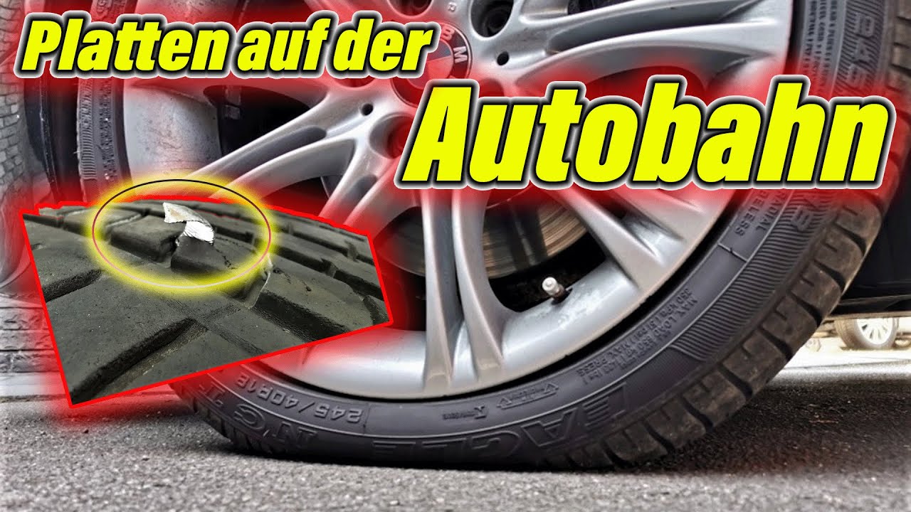 Runflat Reifen Rettet mich auf der Autobahn !