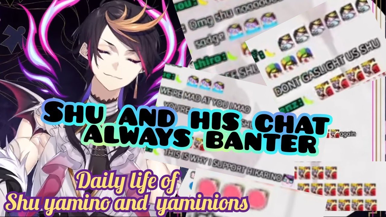 Shu yamino and his chat never ending war [for 500k compilation]