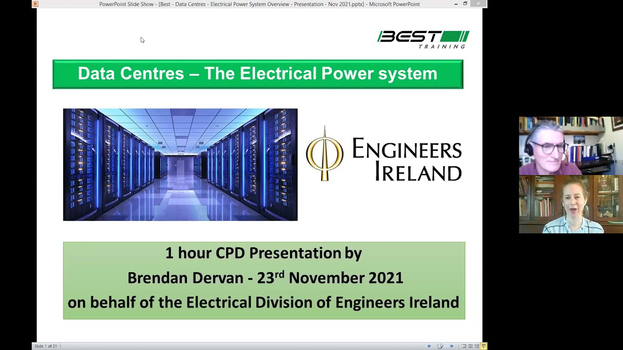 Data Centres – The Electrical Power System