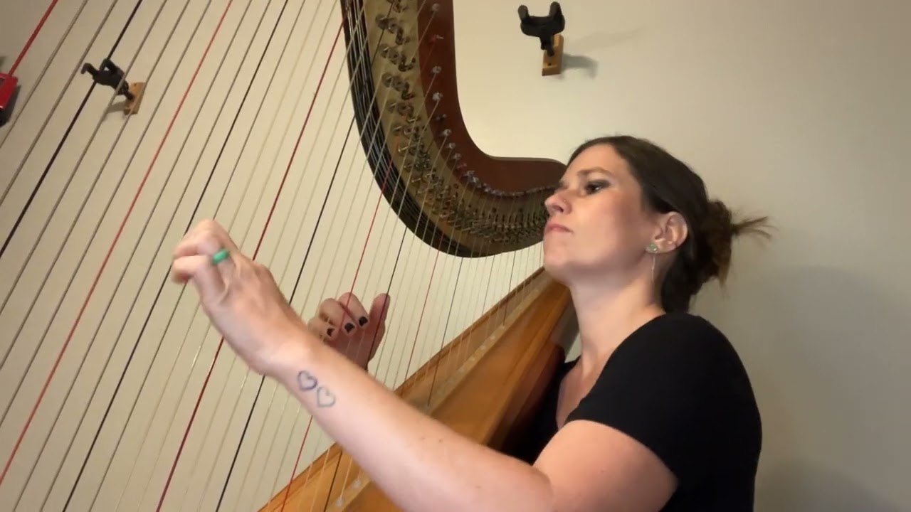 Amanda Kimble Harpist Covers Ghosts We Knew By Mumford And Sons 