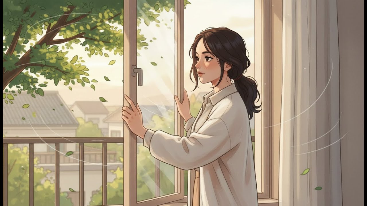 A Quiet Morning Before the World Wakes | Ghibli Inspired Calm Animation (4K) | Relaxing Ambience
