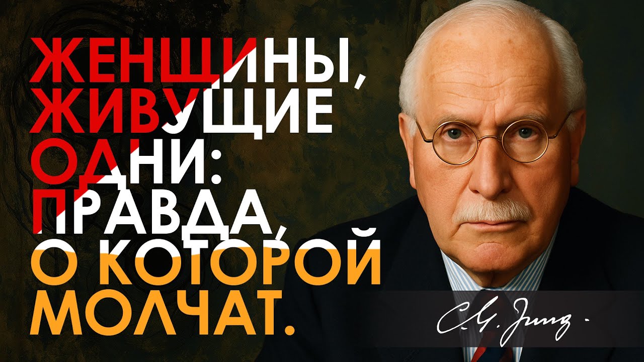 Правда о женщинах, которые ЖИВУТ ОДНИ без мужчины | Карл Юнг  | Carl Jung