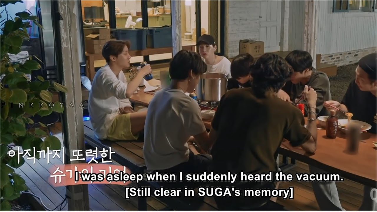 Eating With BTS Happily