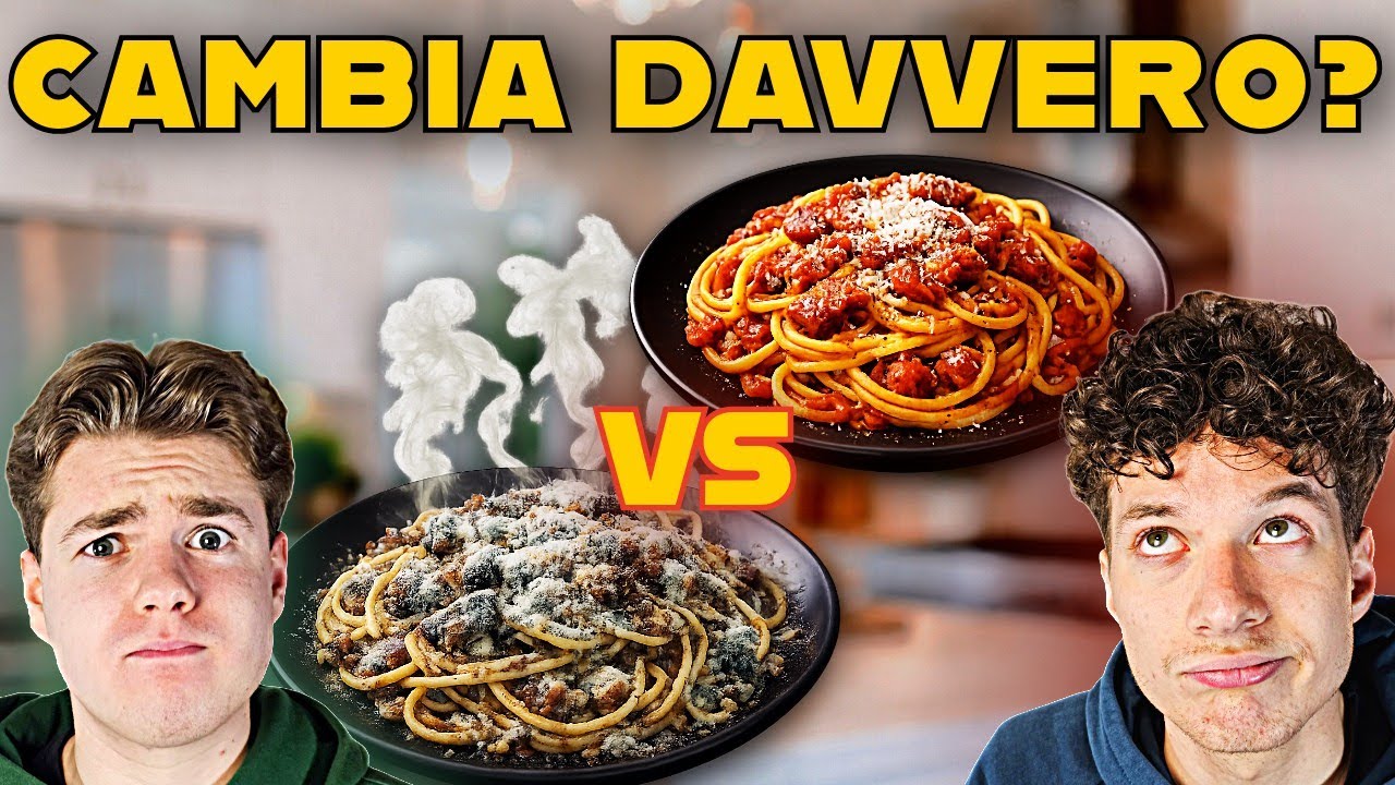 ABBIAMO ROVINATO L'AMATRICIANA (Confronto POVERA vs PREMIUM)