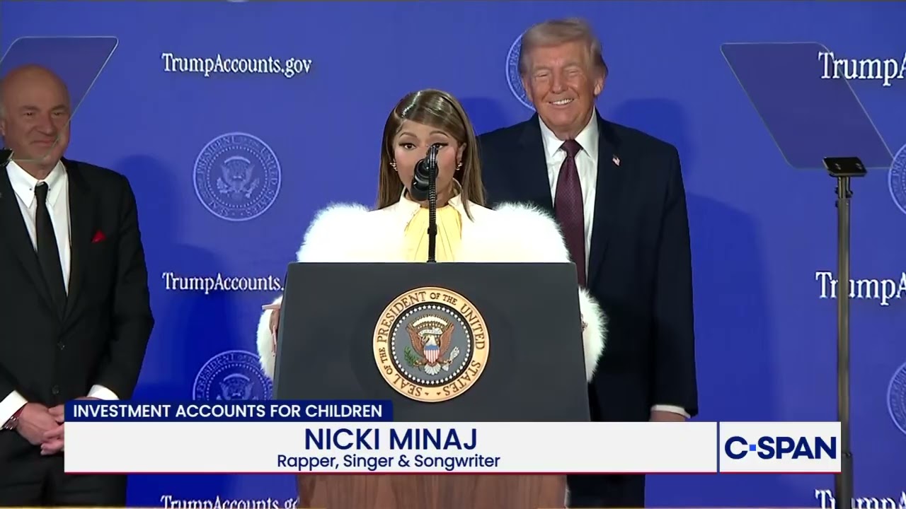 Nicki Minaj at President Trump's Summit: 