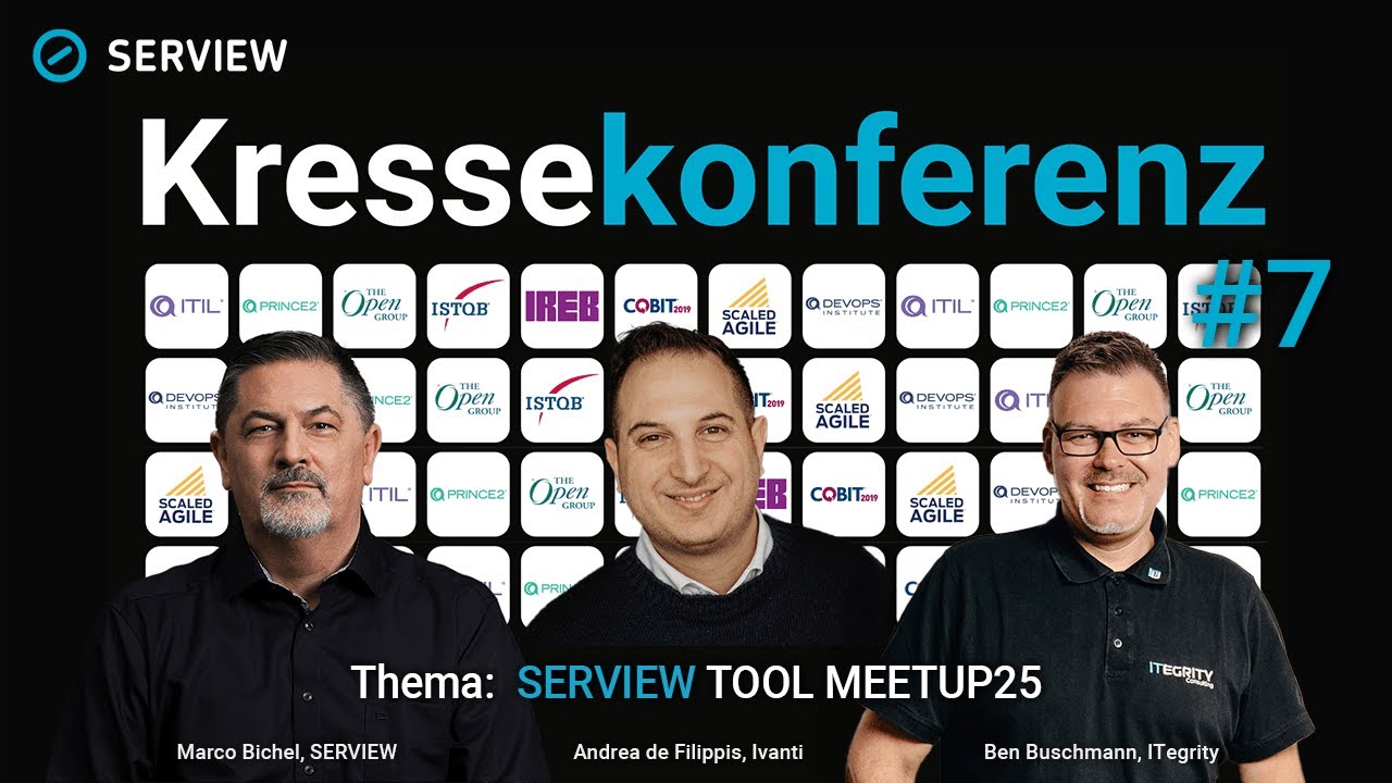 SERVIEW Kressekonferenz  - TOOL MEETUP Spezial mit Gästen! [Folge 7]