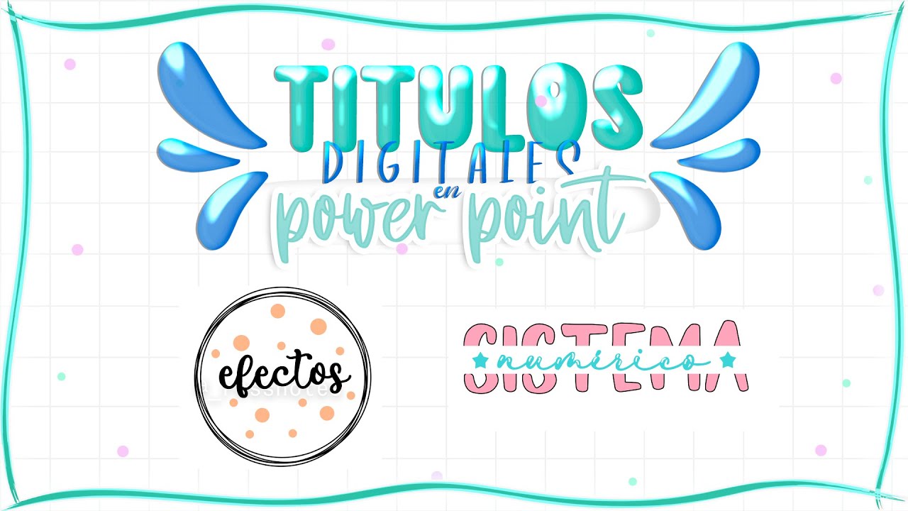 ✨TITULOS BONITOS Y RÁPIDOS EN POWER POINT🌈| @rossnotes