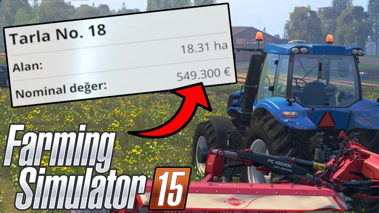 549.000 EUROLUK TARLAYI ALDIK !!! | Farming Simulator 15 #15