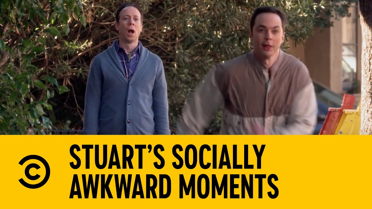 Stuart's Socially Awkward Moments | The Big Bang Theory | Comedy Central Africa