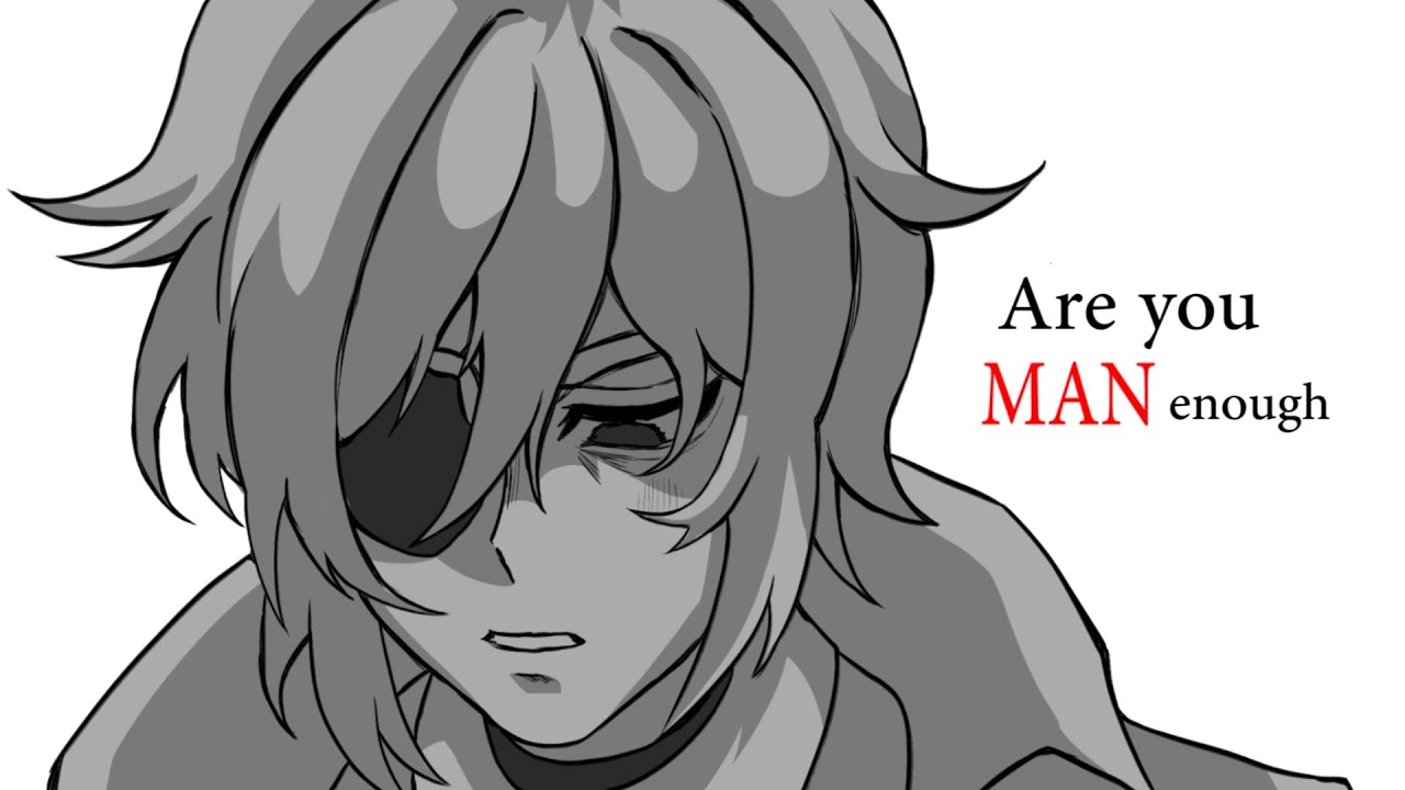 Are you man enough? || FLASH WARNING ||Genshin impact Kaeya || Animation