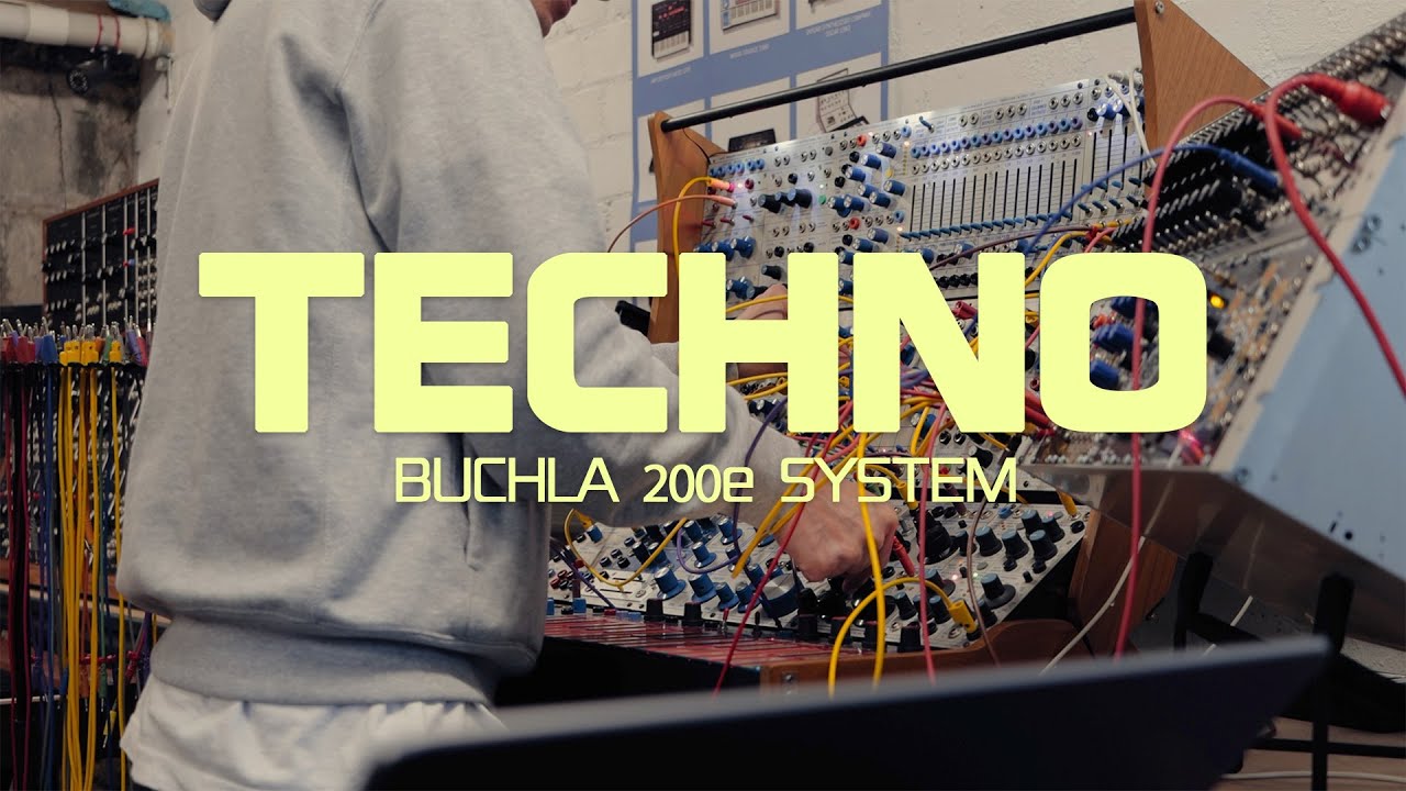 Buchla 200/200e system | Techno Session