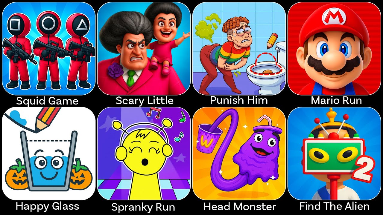 Draw To Smash,Clue Hunter,SprankySurvival,Hide Ball,Sandwich Runner,Save The Fish,Count Masters