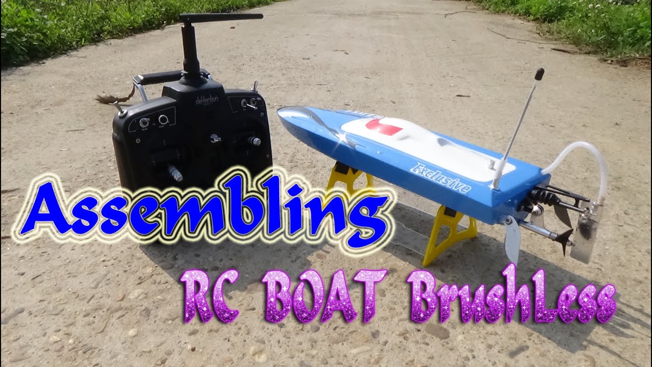 [Assembling] RC Brushless Boat DIY KIT DTRC Mini Little Pepper M44105 | Gearbest