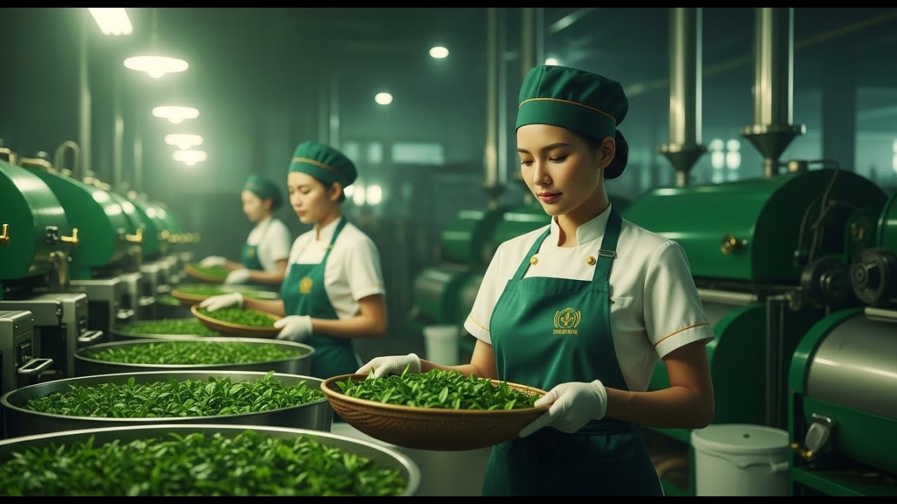 Inside the World&rsquo;s Most Luxurious Tea Factory united state 😱 | How Tea Is Made
