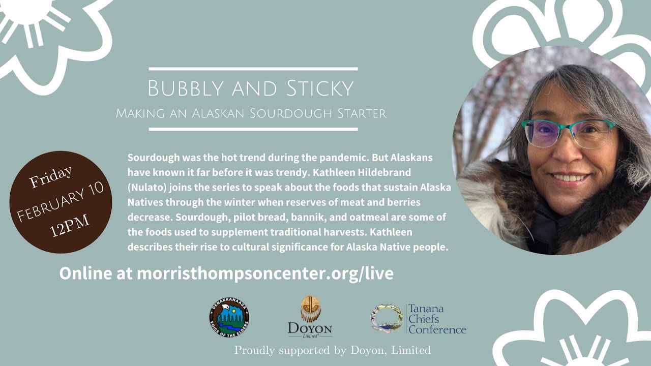 Bubbly and Sticky: Making an Alaskan Sourdough Starter