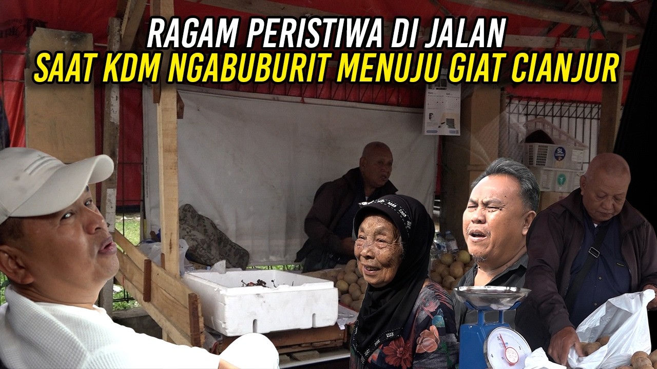RAGAM PERISTIWA DI JALAN - SAAT KDM NGABUBURIT MENUJU GIAT CIANJUR