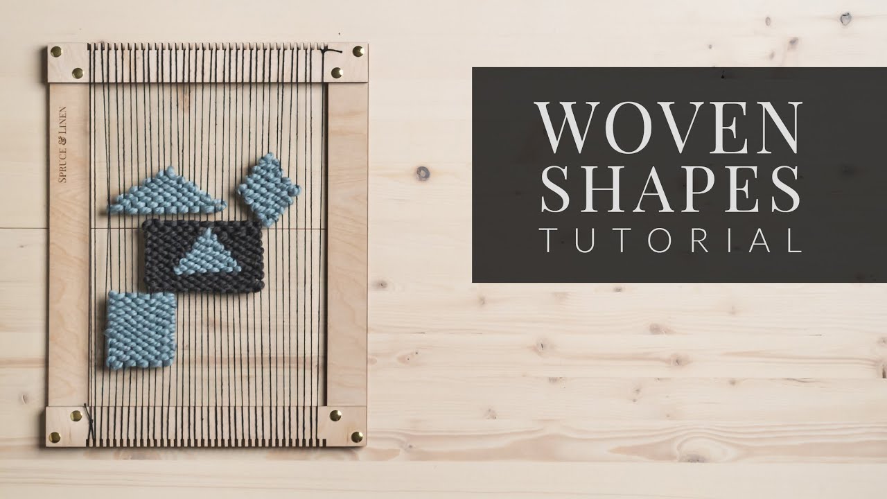 How to Weave Shapes [Square, Rectangle, Triangle, Diamond]