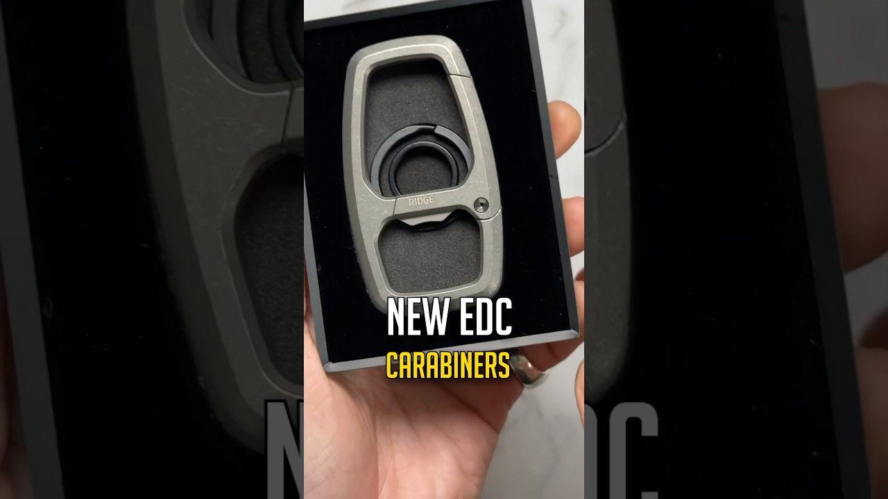 Never lose your keys again: Ridge Carabiner