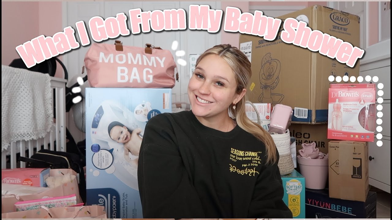 What I Got From My Baby Shower | Natalie Nicole