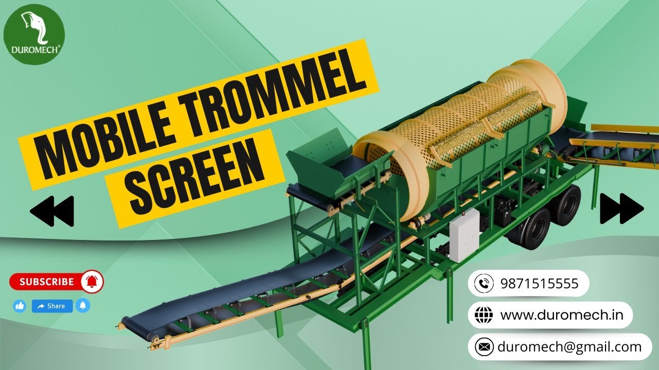 Trommel Screen | Screening Technology #trommelscreen #screeningequipment #recycling
