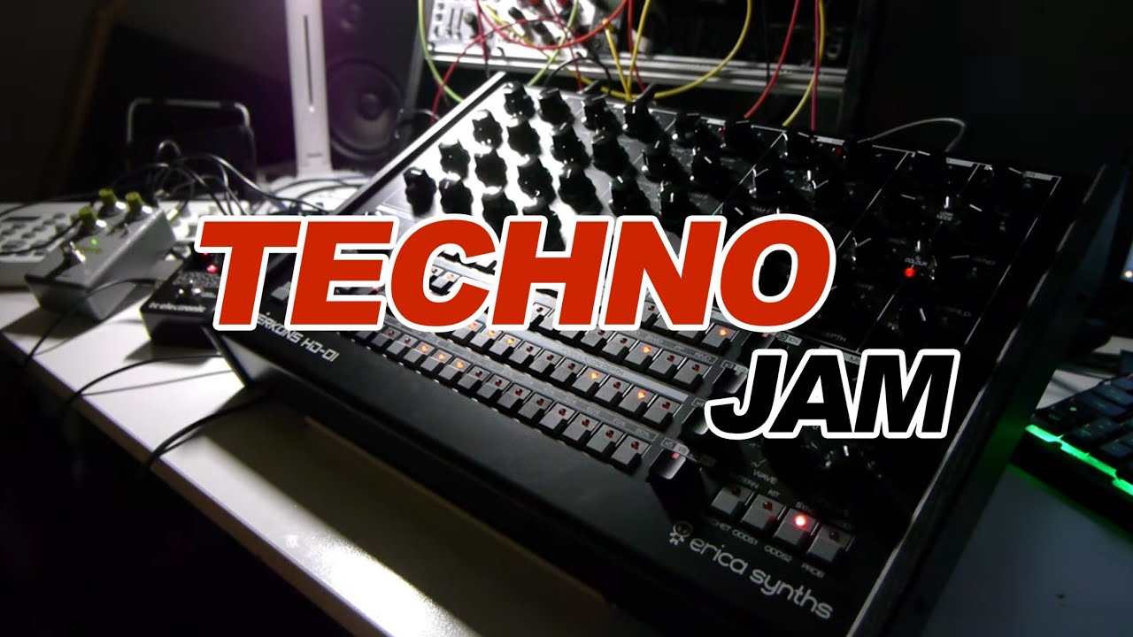 Erica Synths Perkons HD-01 - Techno Jam