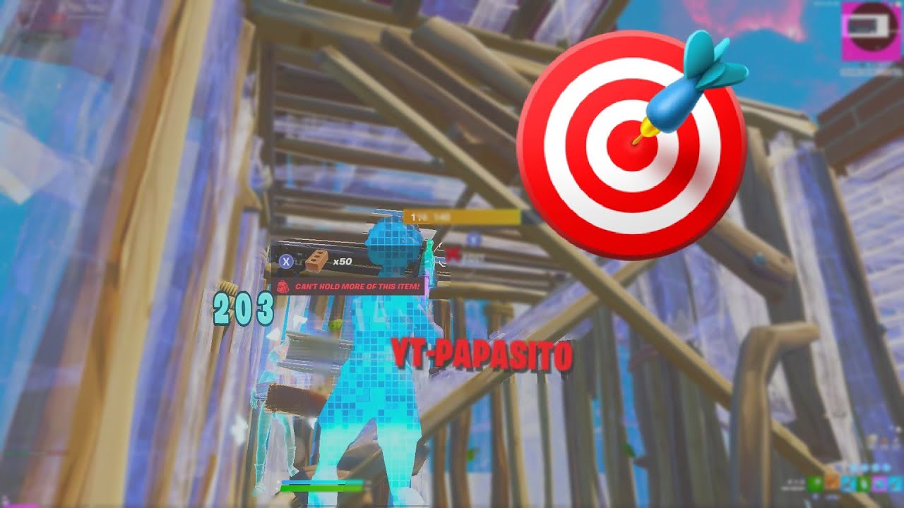 These *LINEAR* AIMBOT Settings Only Hits 200 Pumps 🎯 Fortnite season 6 (Xbox,PS4,Pc)