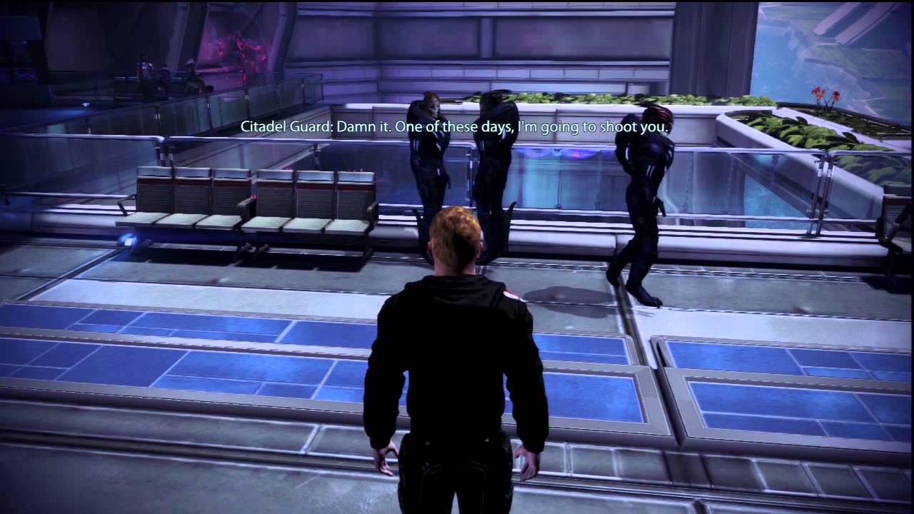 ME3 Citadel Conversations: Turian Csec Guards