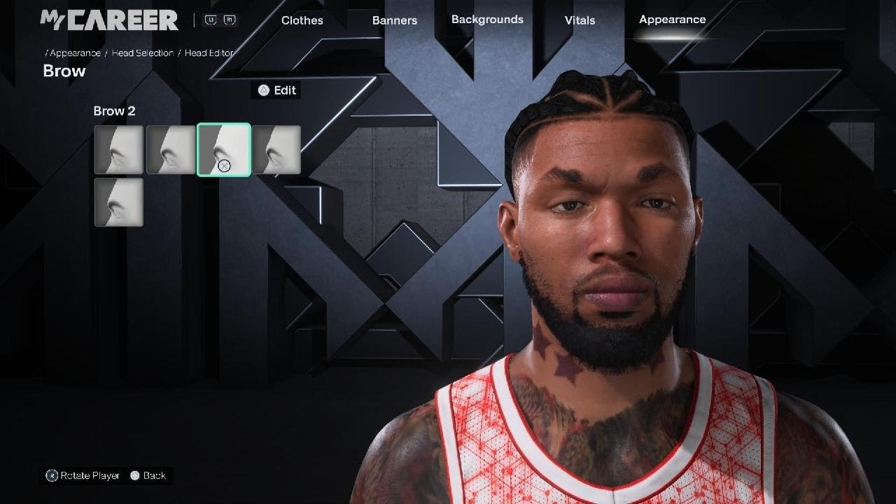 NBA 2K26 Brandon Ingram Face Creation