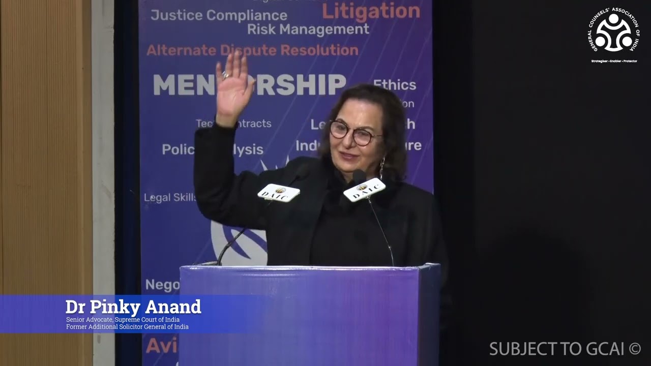 YUKTI 2026: Session by Dr Pinky Anand, Senior Advocate, Supreme Court of India 