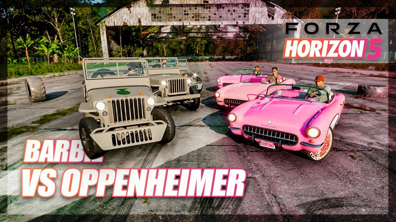 Forza Horizon 5 - Barbie vs Oppenheimer!
