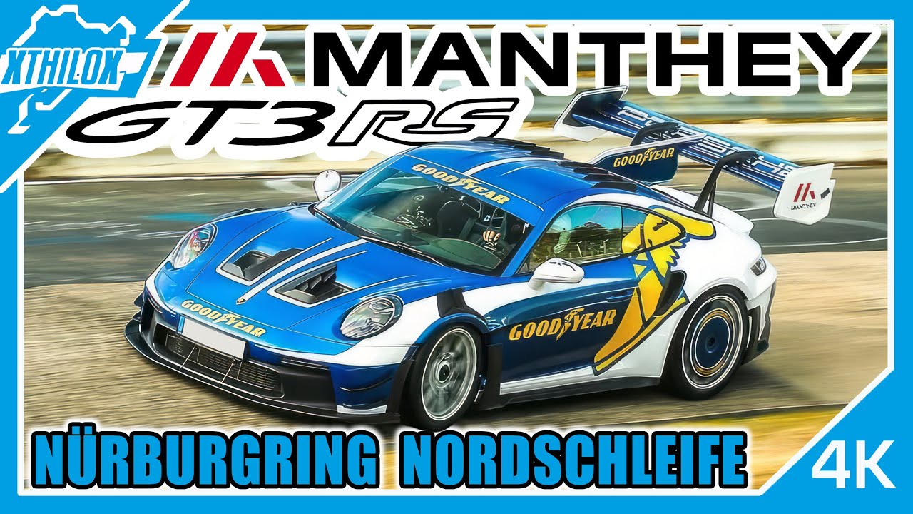 BTG 6.48 min in Traffic - 992 GT3 RS with MANTHEY-KIT - AERO MONSTER - NÜRBURGRING NORDSCHLEIFE [4K]