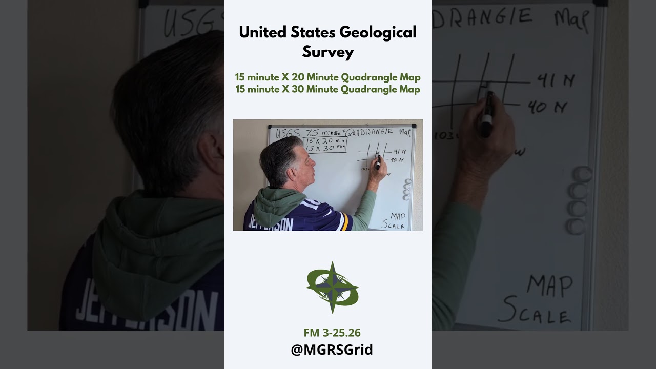 USGS 15x30 Quadrangle Map Explanation