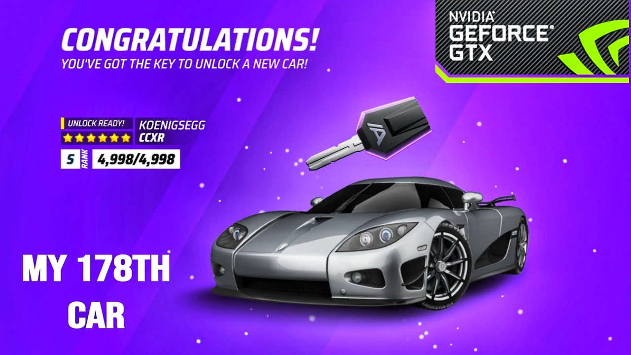 Asphalt Legends - Unlocking Koenigsegg CCXR |Special Car Hunt
