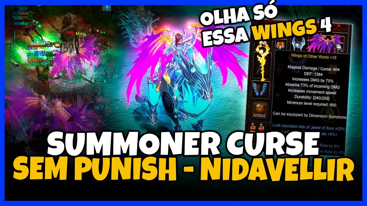 [Mu Global] FINALMENTE UM VIDEO DESSE CHAR! MEU FAVORITO - SUMMONER NO NIDAVELLIR