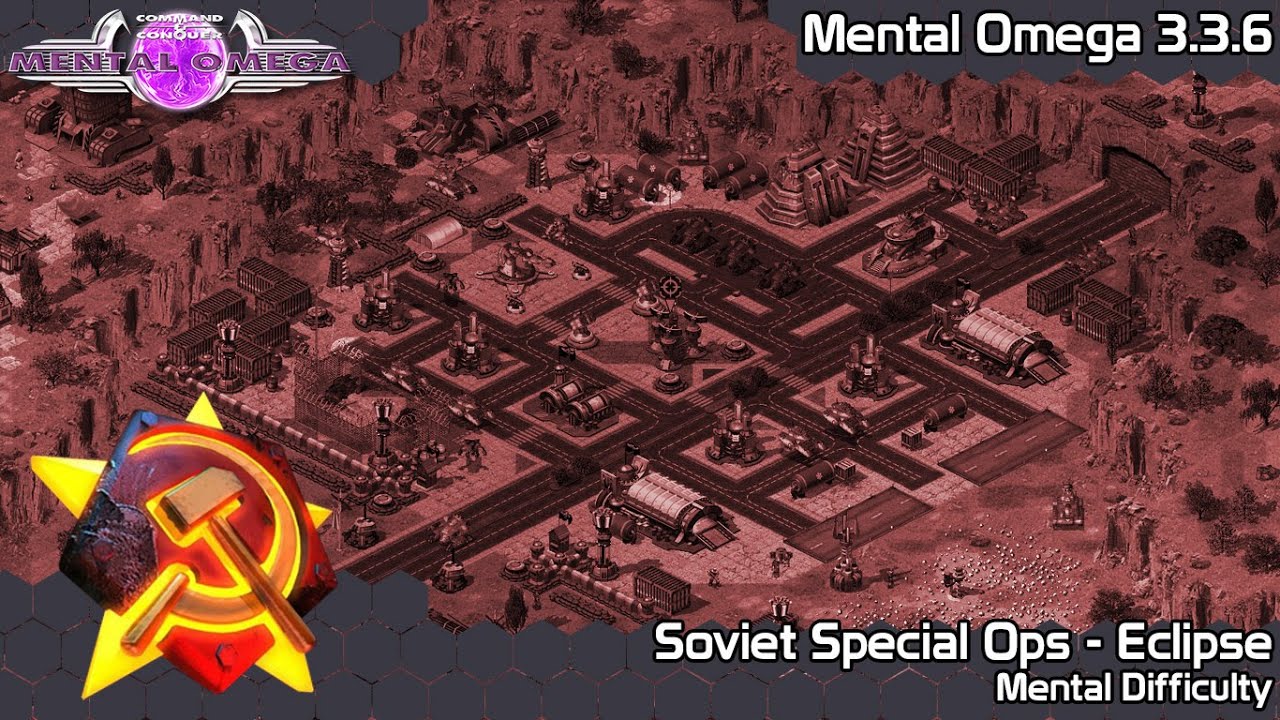 C&C Mental Omega 3.3.6 - Soviet Special Ops - Eclipse on Mental Difficulty