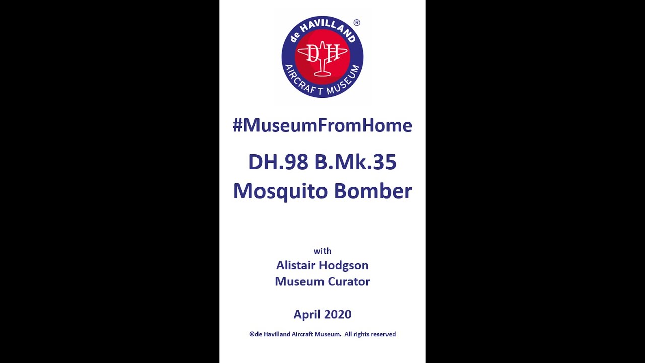 DH.98 B.Mk.35 Mosquito Bomber Virtual Tour