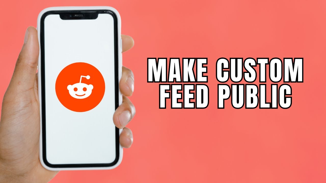 HOW TO MAKE YOUR CUSTOM FEED PUBLIC ON REDDIT