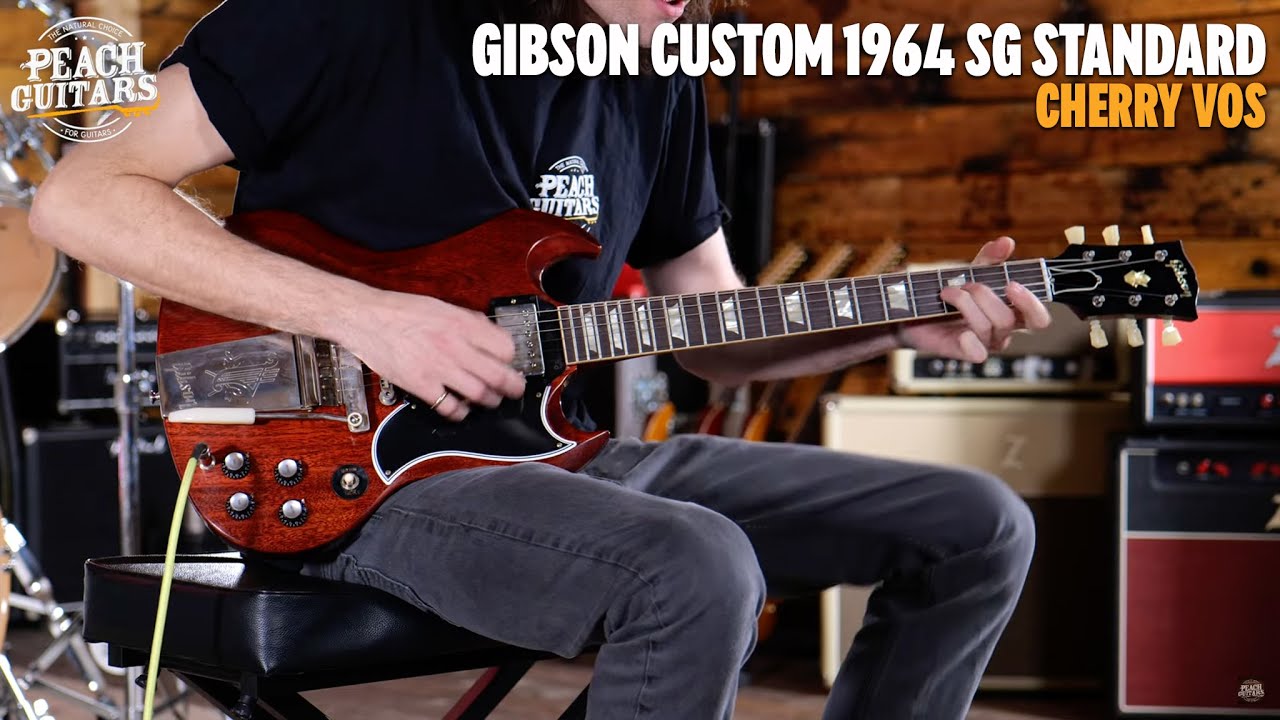 No Talking...Just Tones | Gibson Custom 1964 SG Standard Reissue w/ Maestro Vibrola VOS