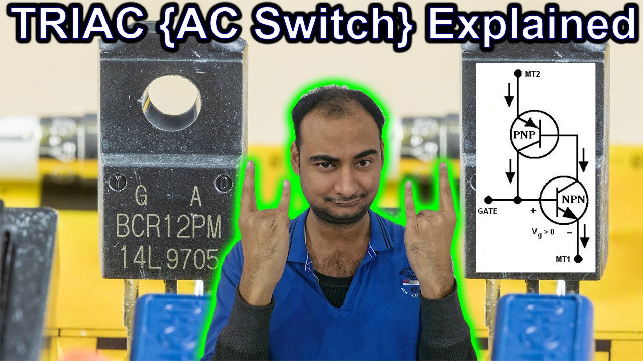 TRIAC {AC Switch} Explained {Science Thursday}