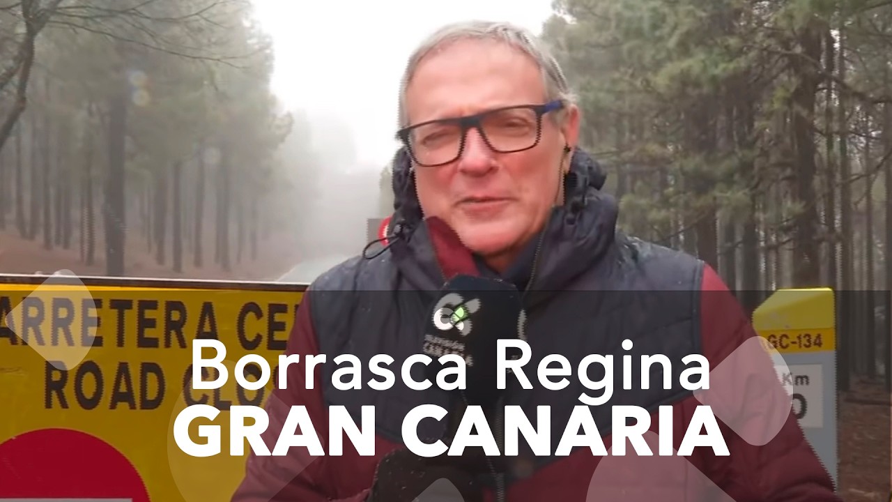 Borrasca Regina en Gran Canaria